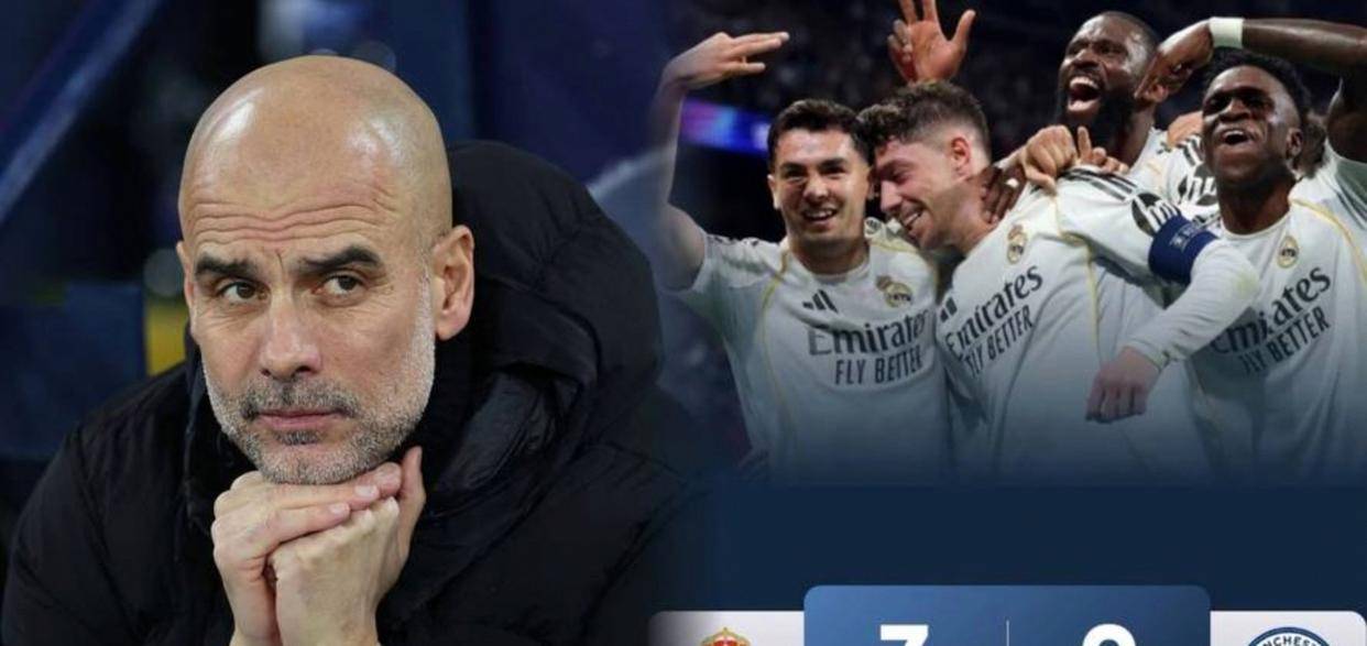 欧冠0-3惨败皇马，瓜帅赛后先怂了，抠鼻承认次回合逆转机会不大，球迷表示心碎