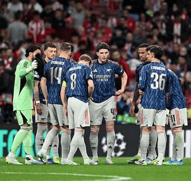 第78分钟点球被取消！阿森纳1比1马竞，阿尔特塔彻底怒了